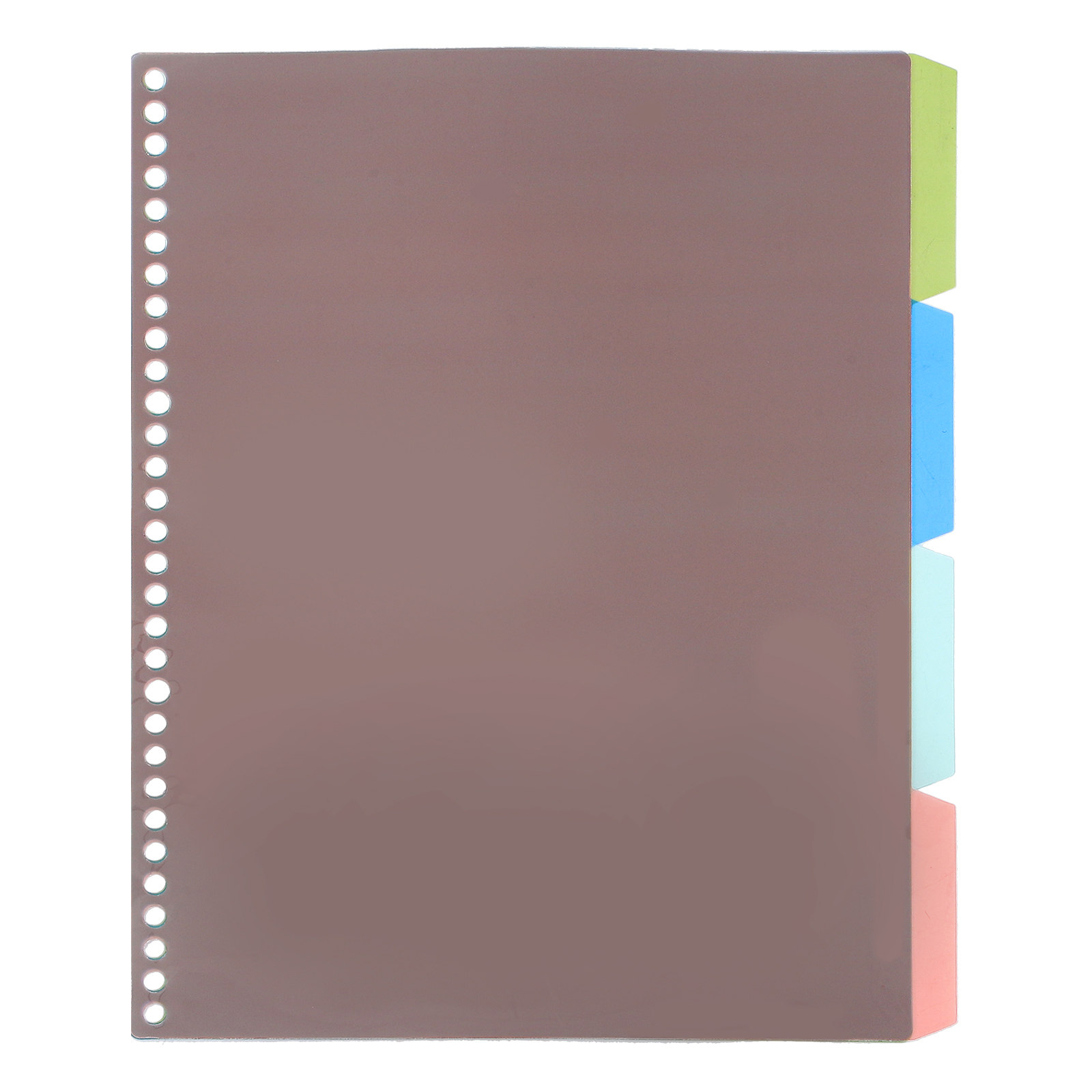 4Pcs Plastic Index Dividers fo - Tab Divider A4 avaliação e preço