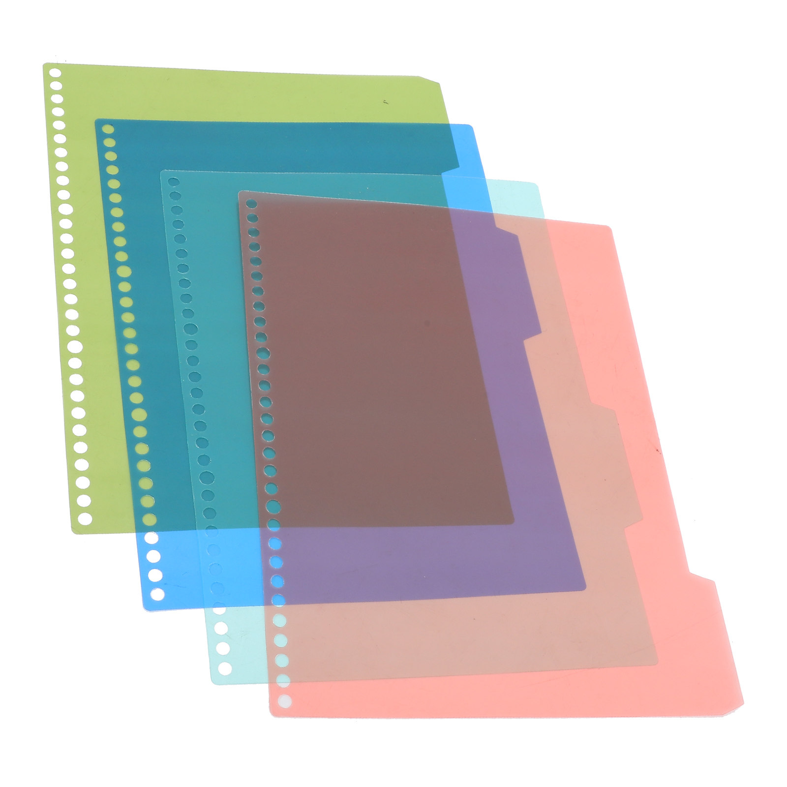 4Pcs Plastic Index Dividers fo - Tab Divider A4 avaliação e preço