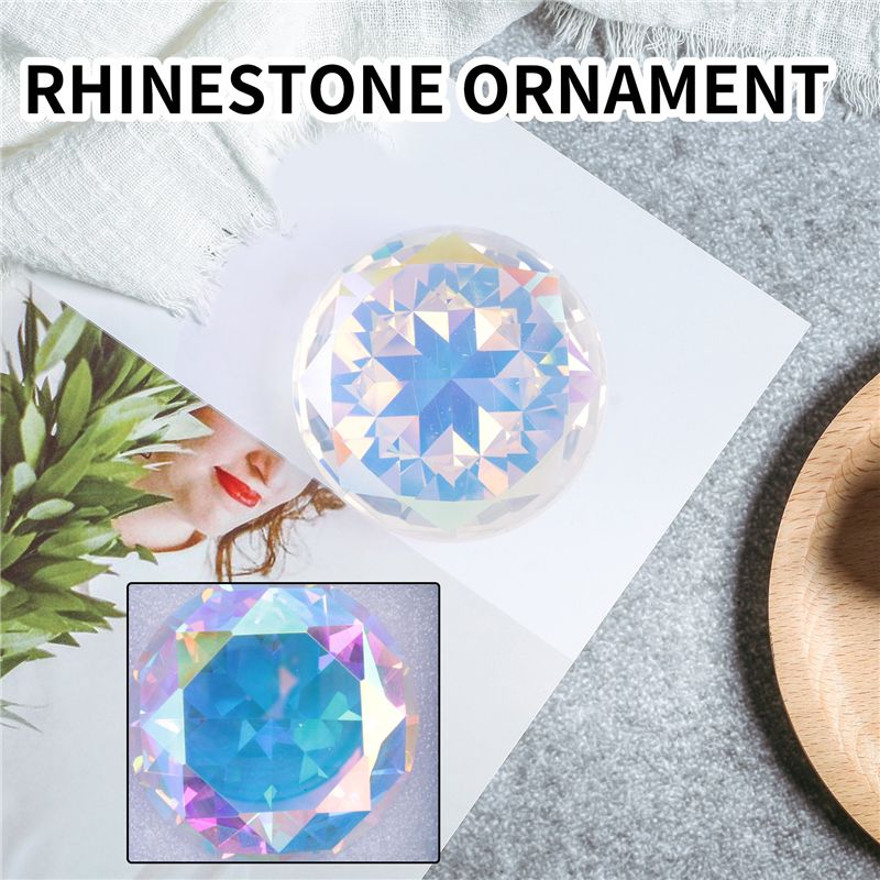 AT84-60Mm Crystal Diamond Pape - Paper Weight Crystal avaliação e preço