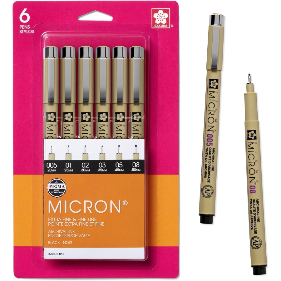 Pigma Micron Fineliner Pens wi - Archive Box Set avaliação e preço