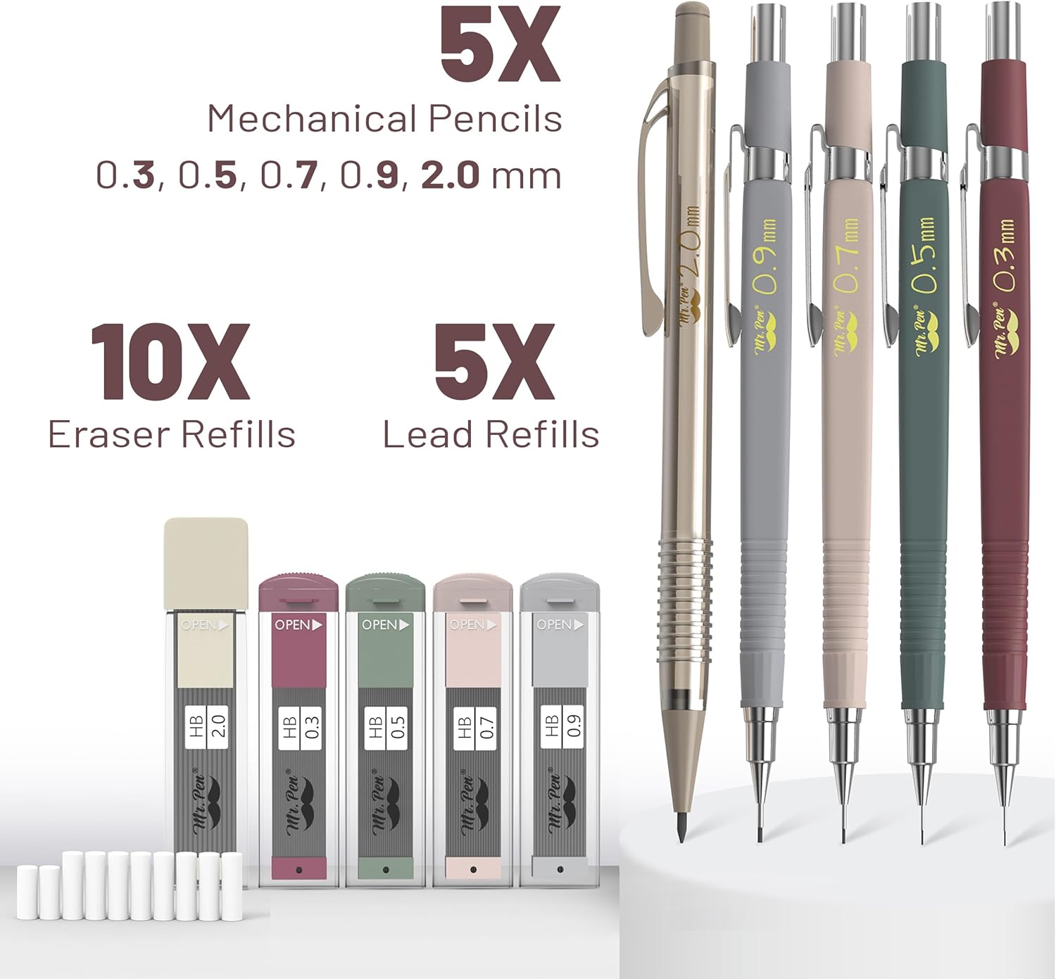 Vintage Mechanical Pencil Set  - Mechanical Pencil 0.3 avaliação e preço