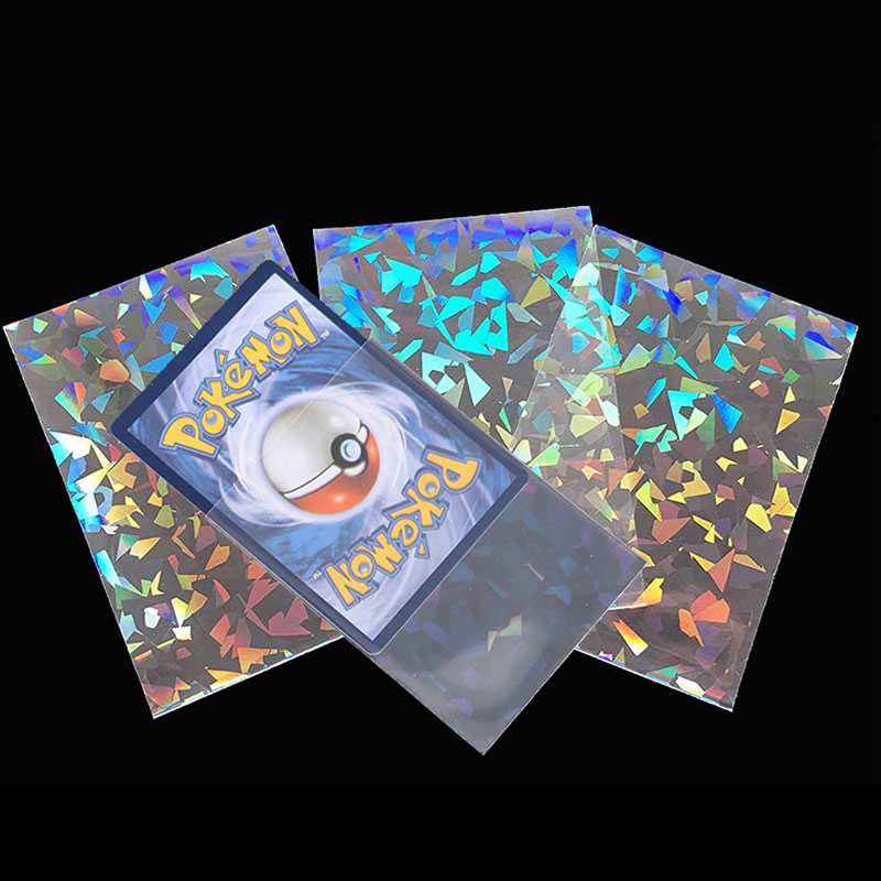 50pcs Soft Trading Laser Card  - Card Index Box avaliação e preço