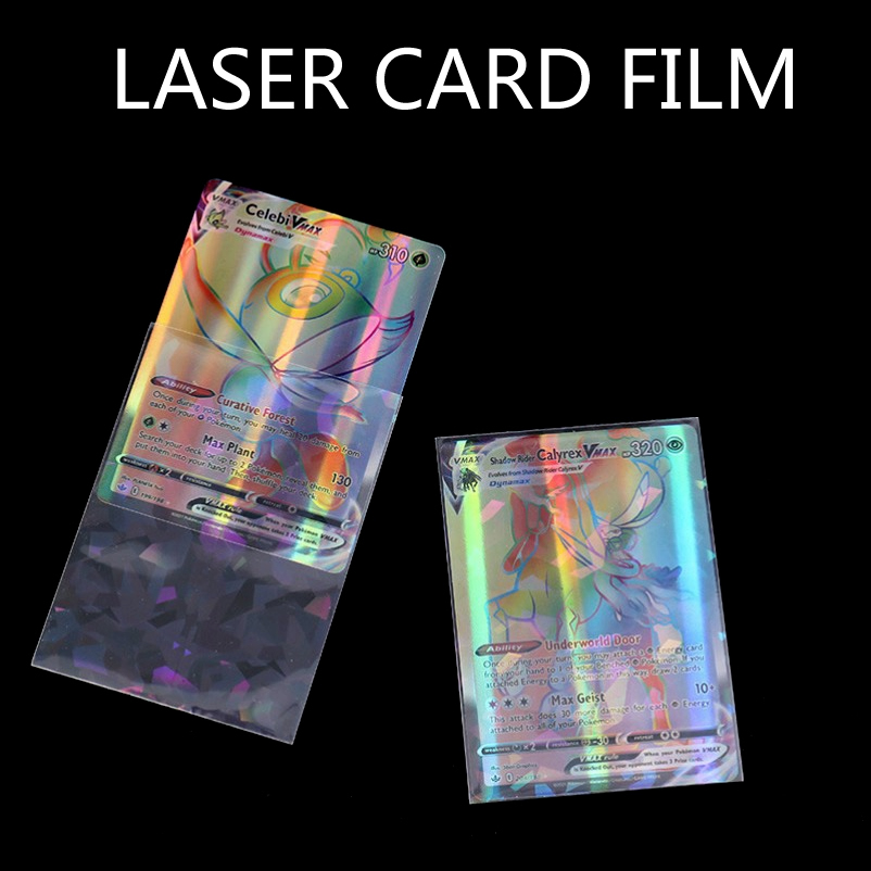 50pcs Soft Trading Laser Card  - Card Index Box avaliação e preço