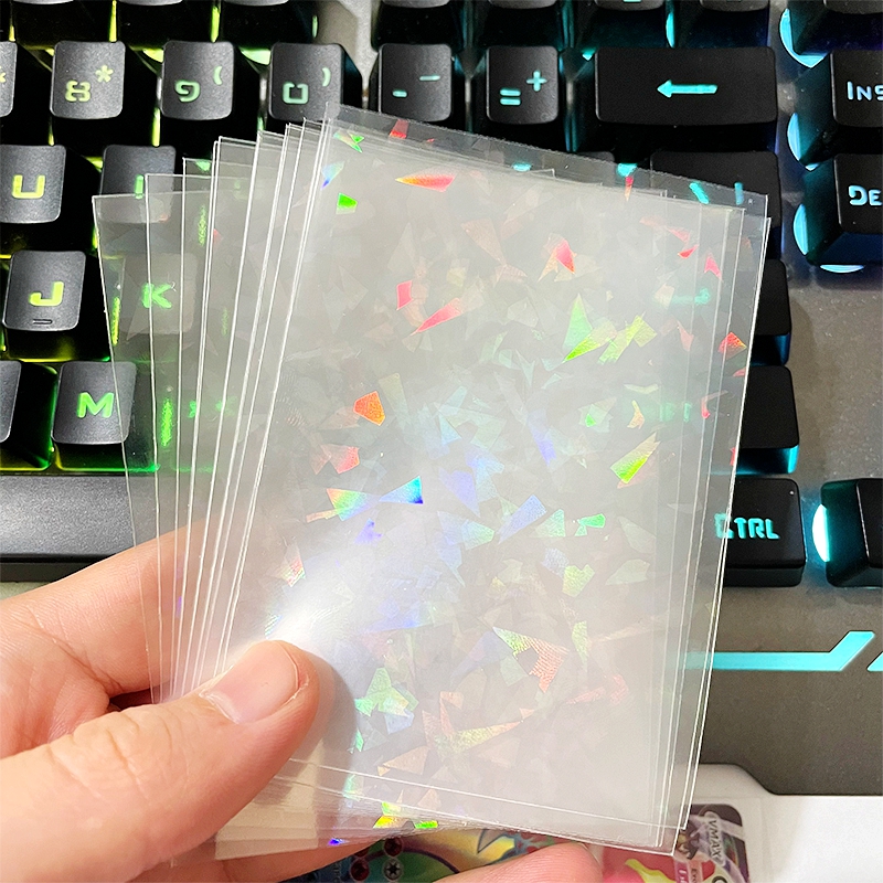 50pcs Soft Trading Laser Card  - Card Index Box avaliação e preço