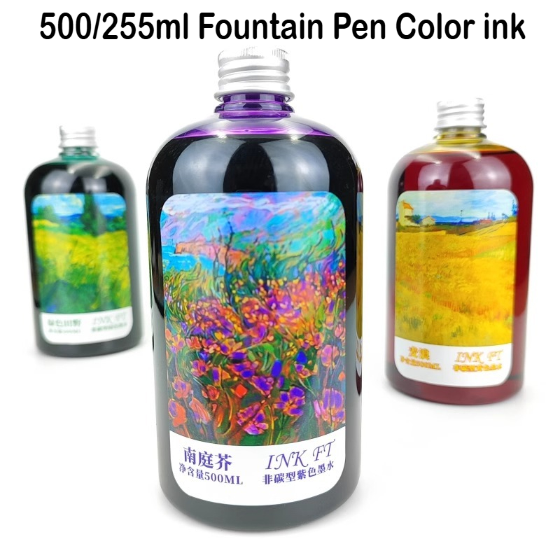 500ml/255/50ml 24 Colors Bottl - Fountain Pen Bottled Ink avaliação e preço