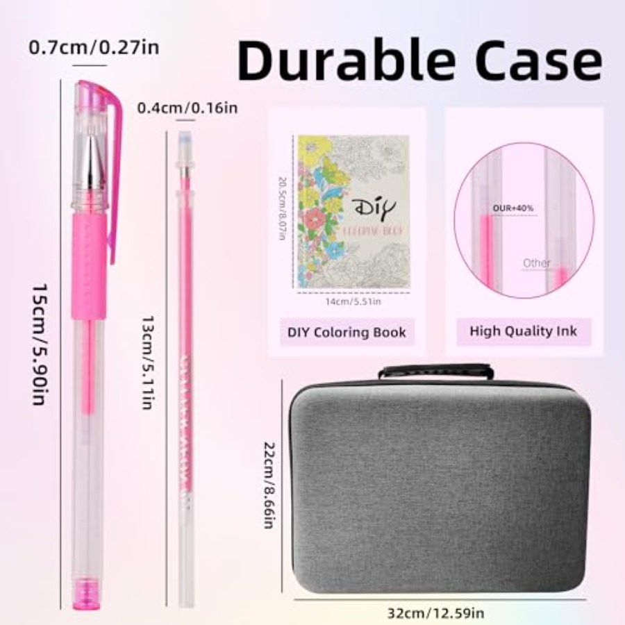 312 Pack Gel Pens for Adult Co - Gel Refill Pack avaliação e preço