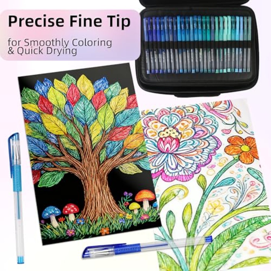 312 Pack Gel Pens for Adult Co - Gel Refill Pack avaliação e preço