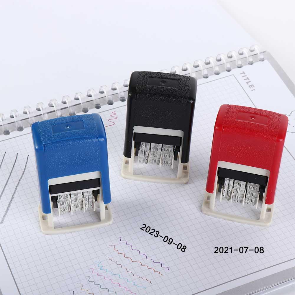 DIY Handle Account Date Stamps - Rubber Date Stamp avaliação e preço