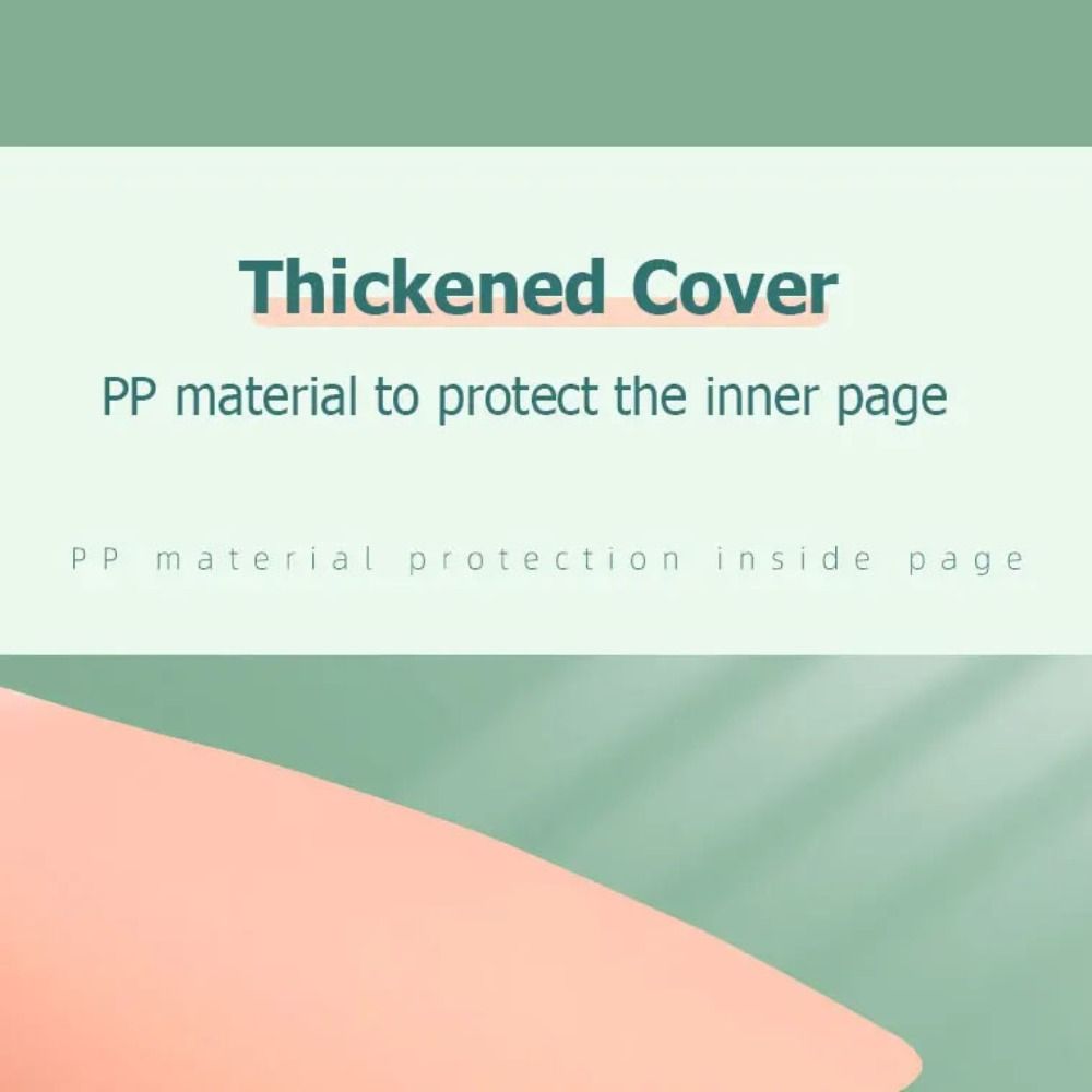 4Pcs PP Loose-leaf Book Cover  - Binder A4 Lever avaliação e preço