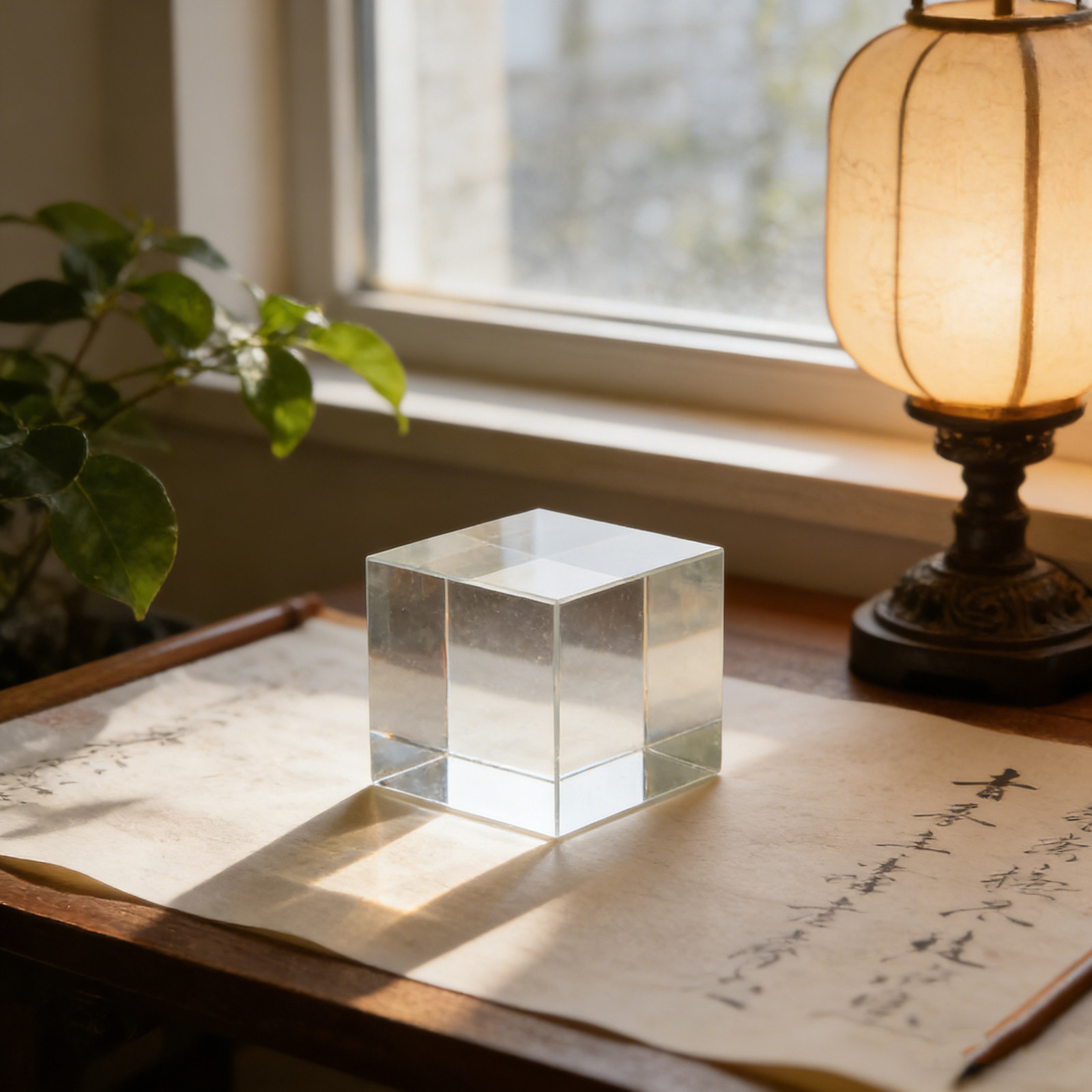 Square Clear Crystal Paperweig - Paper Weight Crystal avaliação e preço