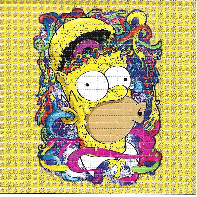 Mind blown Psychedelic Acid-Fr - Ink Blotter Paper avaliação e preço