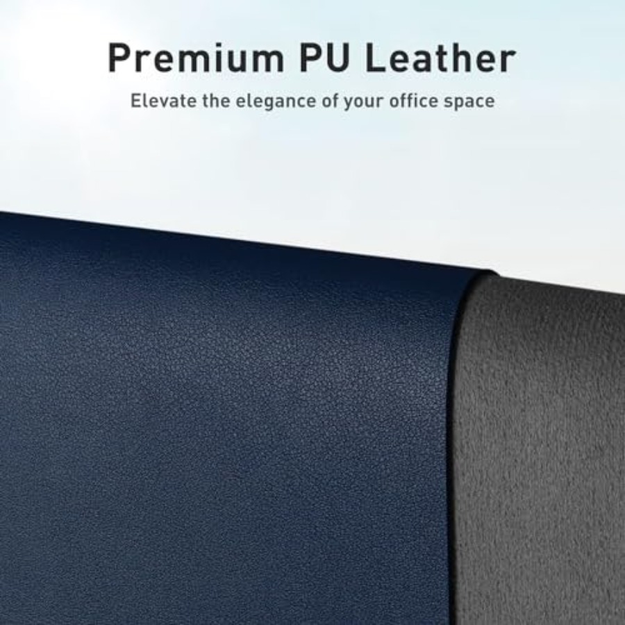 Leather Desk Pad Protector Mou - Leather Desk Pad avaliação e preço