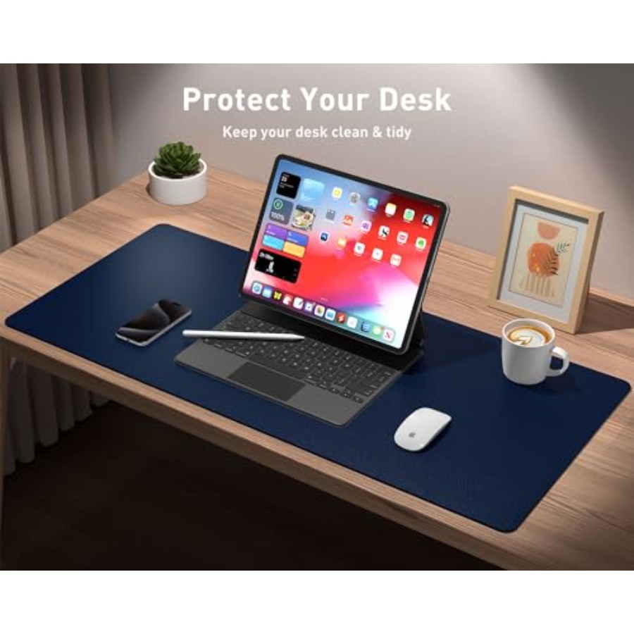 Leather Desk Pad Protector Mou - Leather Desk Pad avaliação e preço
