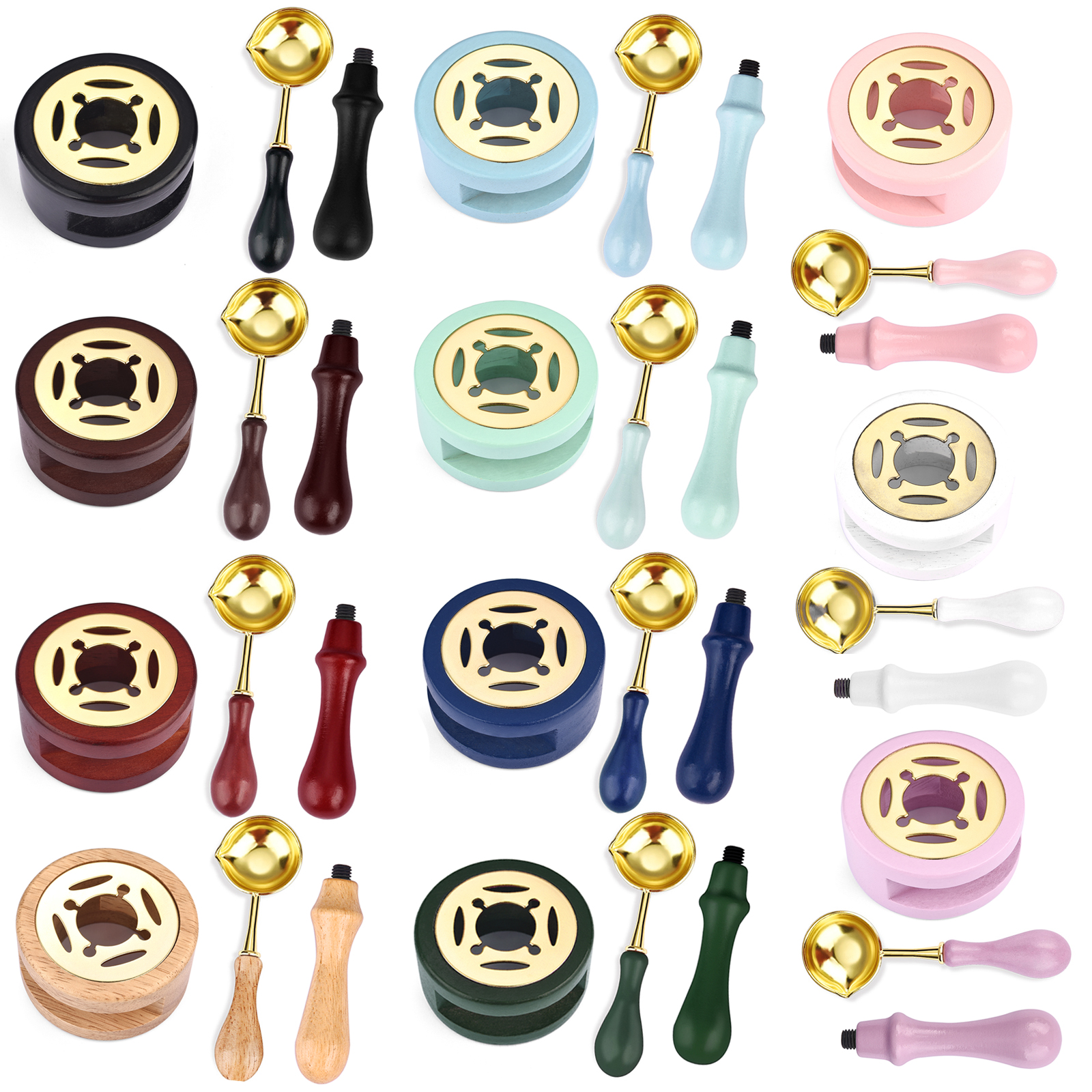 2/3Pcs Set Retro Sealing Wax F - Wax Seal Stamp Set avaliação e preço