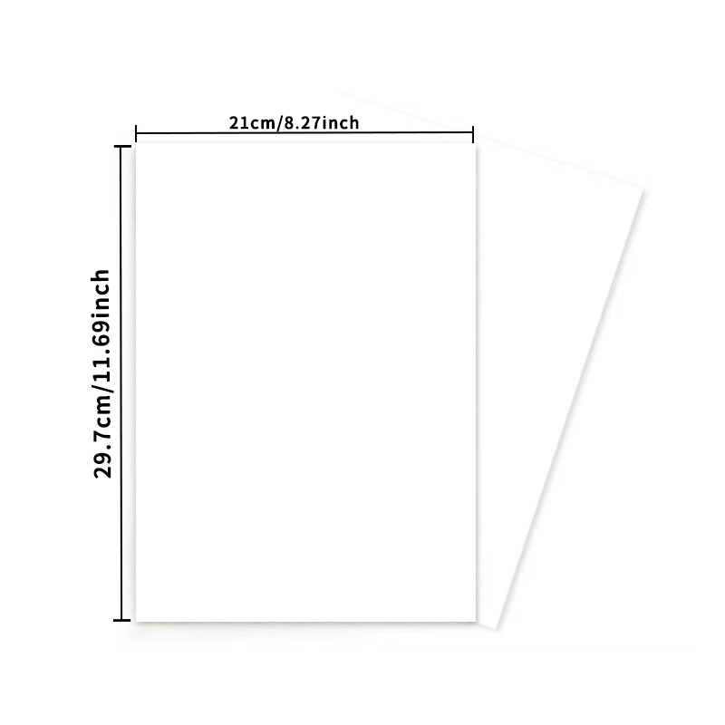 A4 10/20Pcs Inkjet Waterslide  - Ink Blotter Paper avaliação e preço