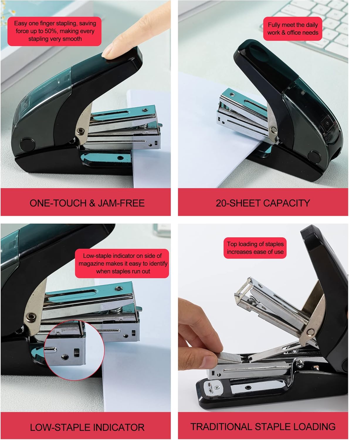 Effortless Standard Stapler Se - Stapler Half Strip avaliação e preço