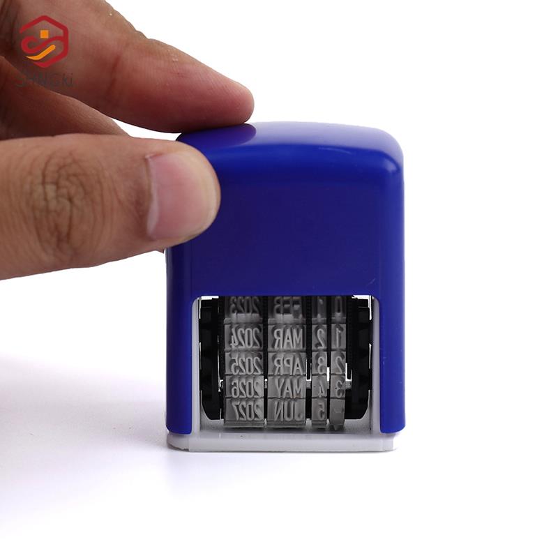 1Pcs Cute Date Stamp In Englis - Rubber Date Stamp avaliação e preço
