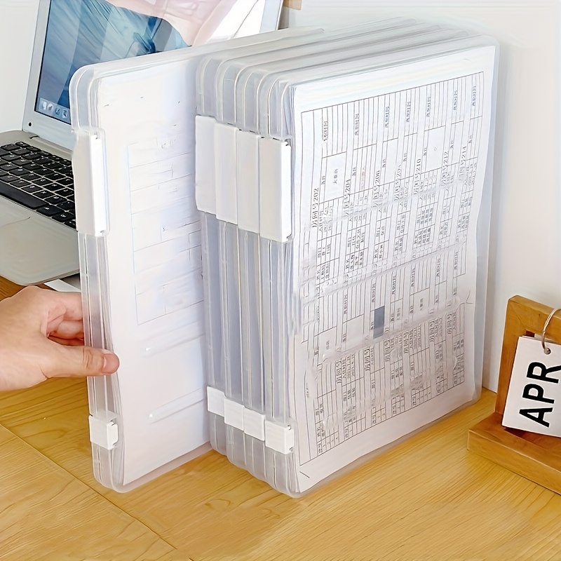 5pcs A4 File Storage Box Set T - Archive Box Set avaliação e preço