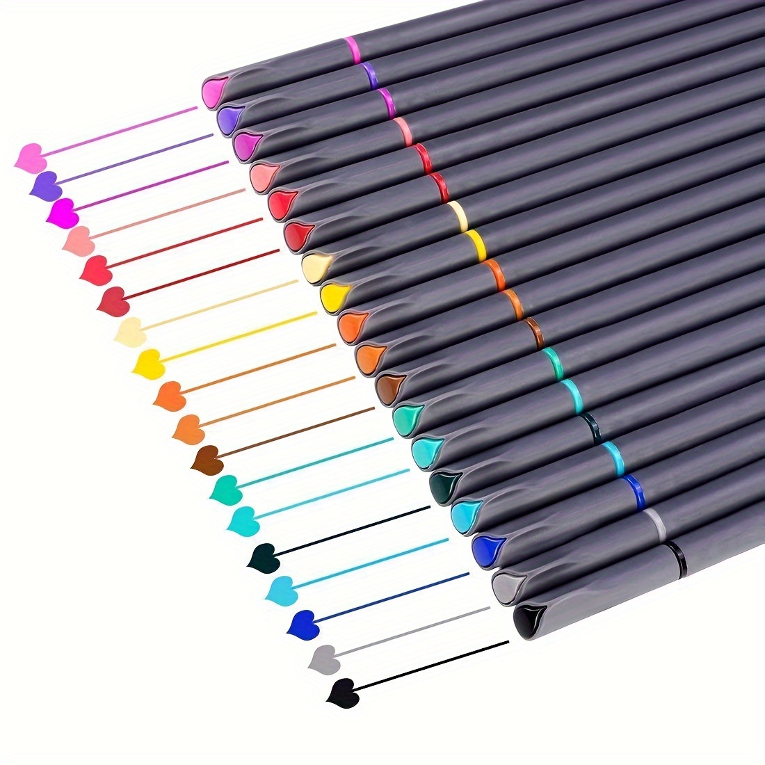 12-100pcs Colorful Line Drawin - Correction Pen Fine avaliação e preço