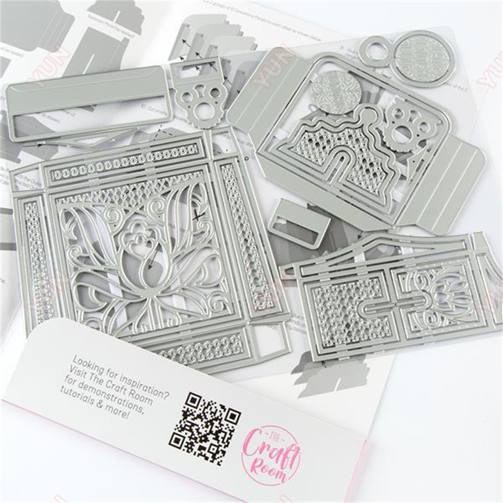 Mini Index Bureau Box Die Set  - Card Index Box avaliação e preço