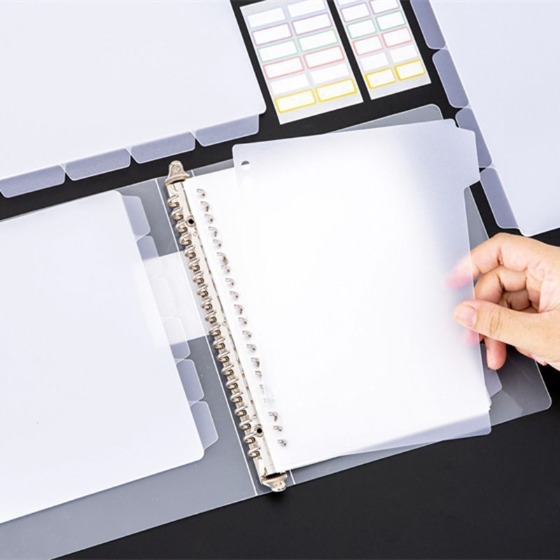 A4 A5 B5 Binder Dividers Gener - Tab Divider A4 avaliação e preço