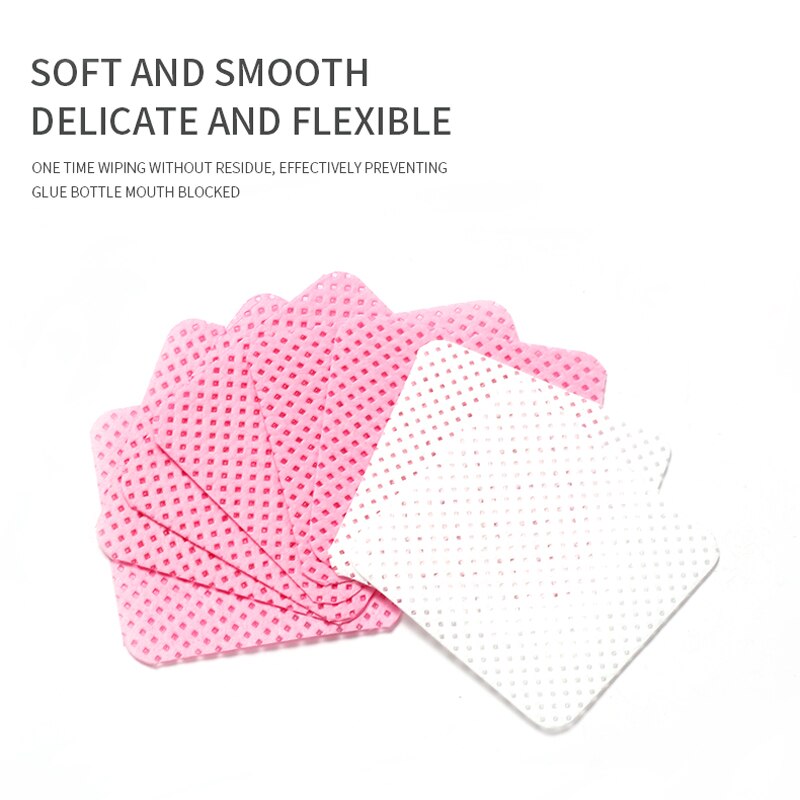600Pcs/Pack Lint-Free Eyelash  - Gel Refill Pack avaliação e preço