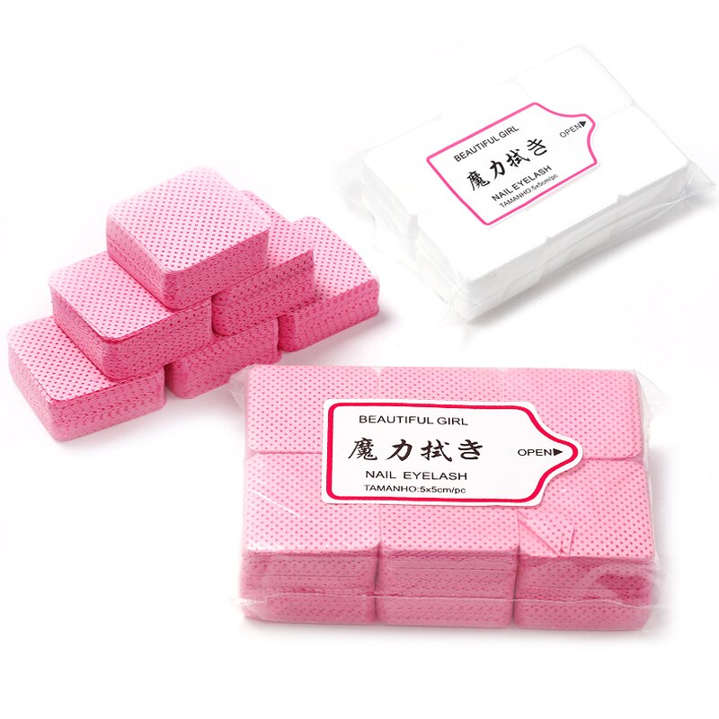 600Pcs/Pack Lint-Free Eyelash  - Gel Refill Pack avaliação e preço
