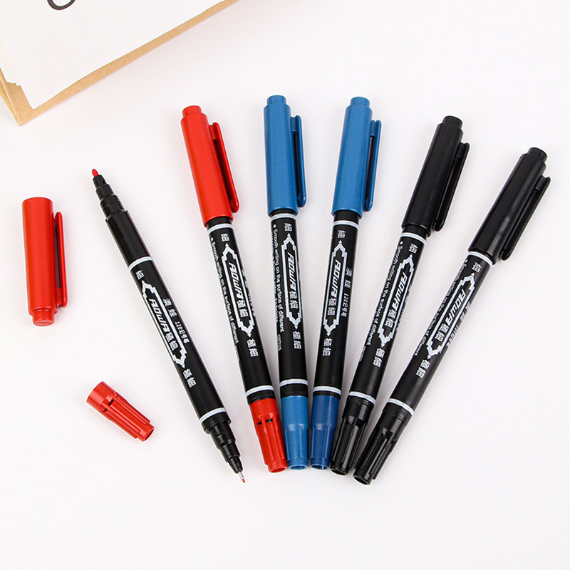 10Pcs Twin Tip Permanent Marke - Correction Pen Fine avaliação e preço