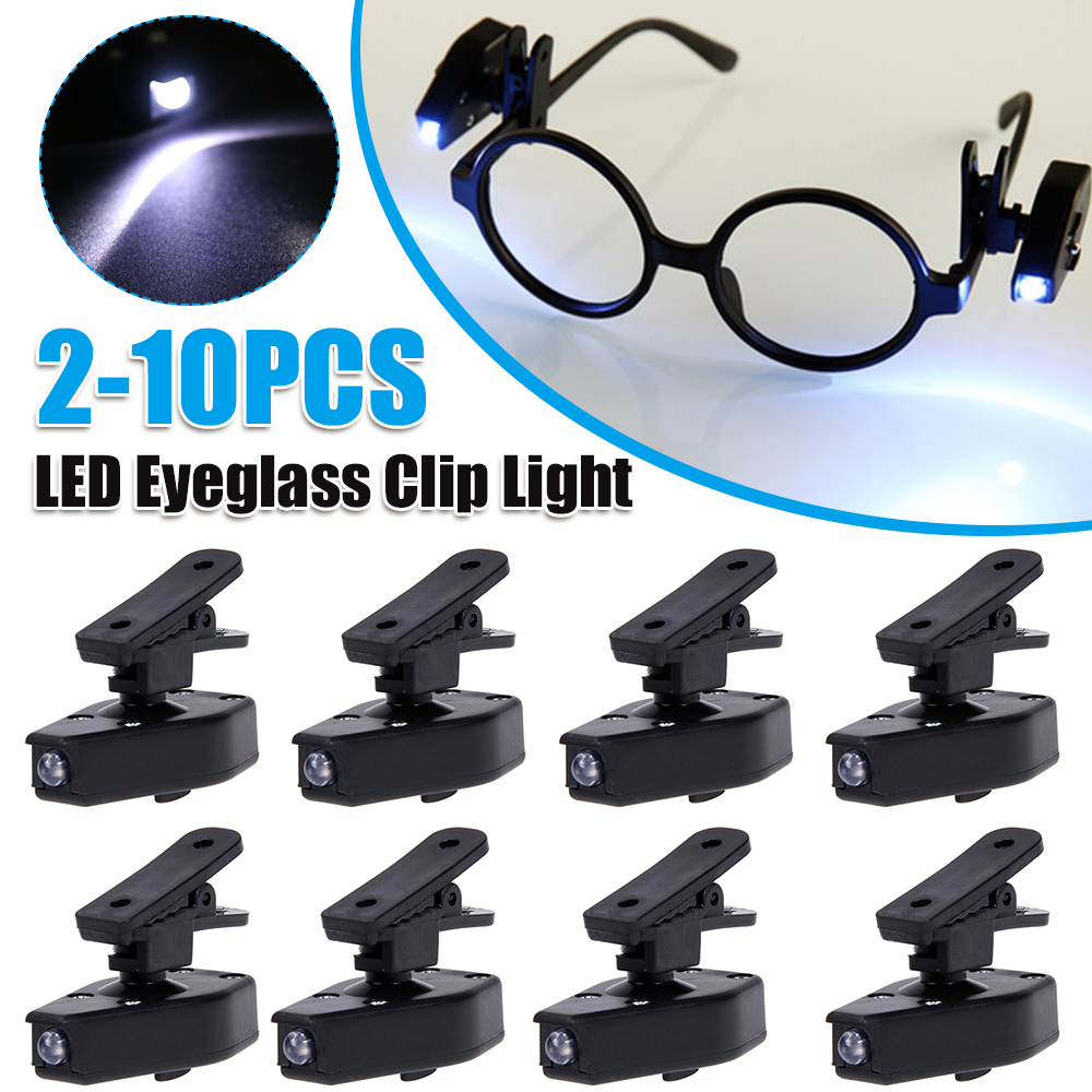 Adjustable Mini Reading Light  - Book Weight Glass avaliação e preço