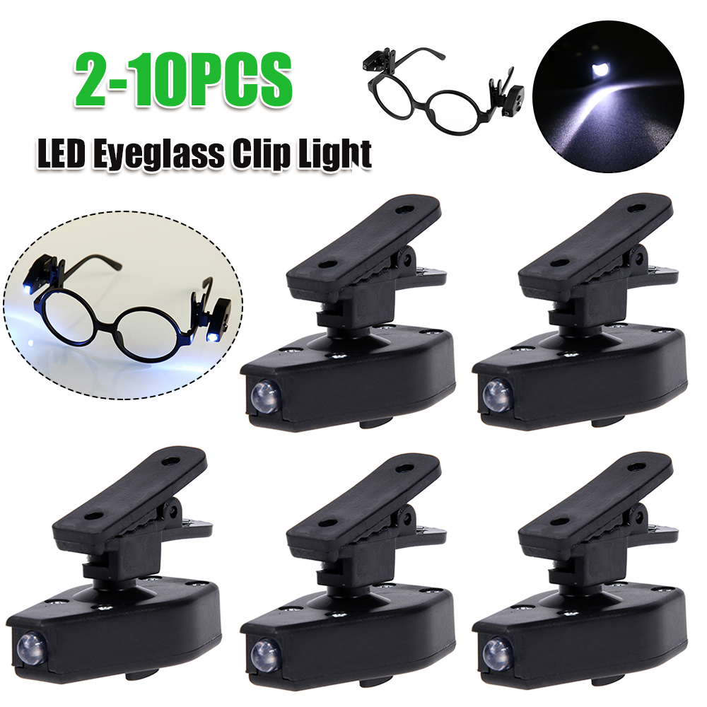 Adjustable Mini Reading Light  - Book Weight Glass avaliação e preço