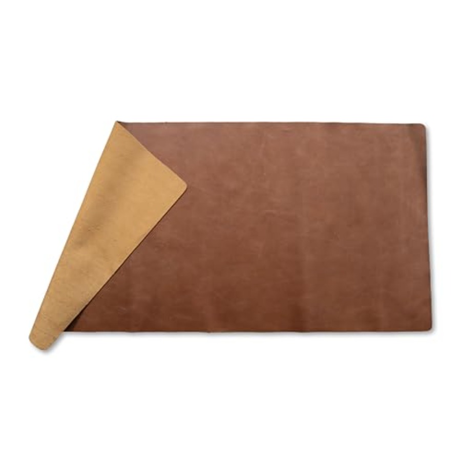 Genuine Leather Desk Pad Offic - Leather Desk Pad avaliação e preço