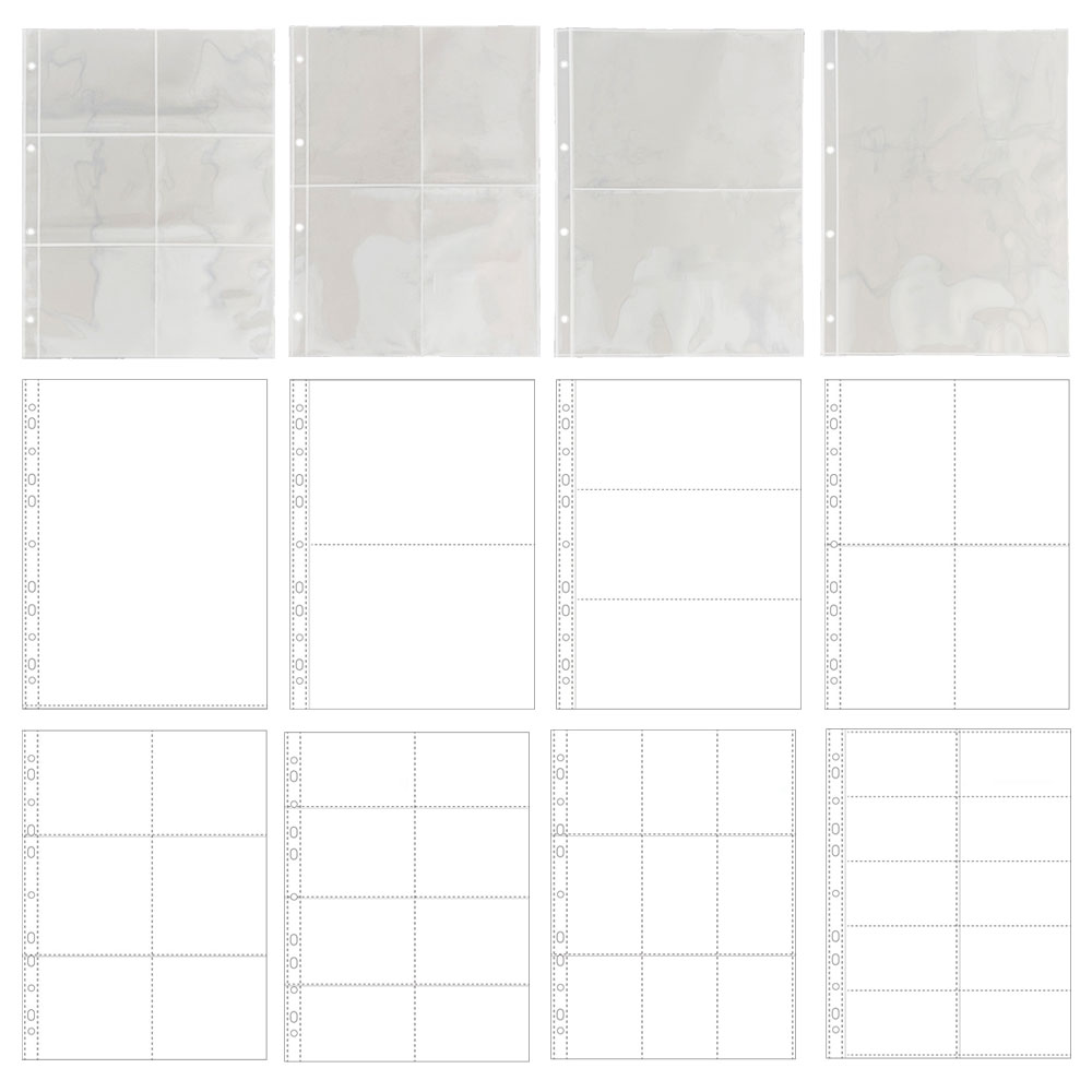 A4 Clear 10 Pcs Photo Album Re - Binder A4 Lever avaliação e preço