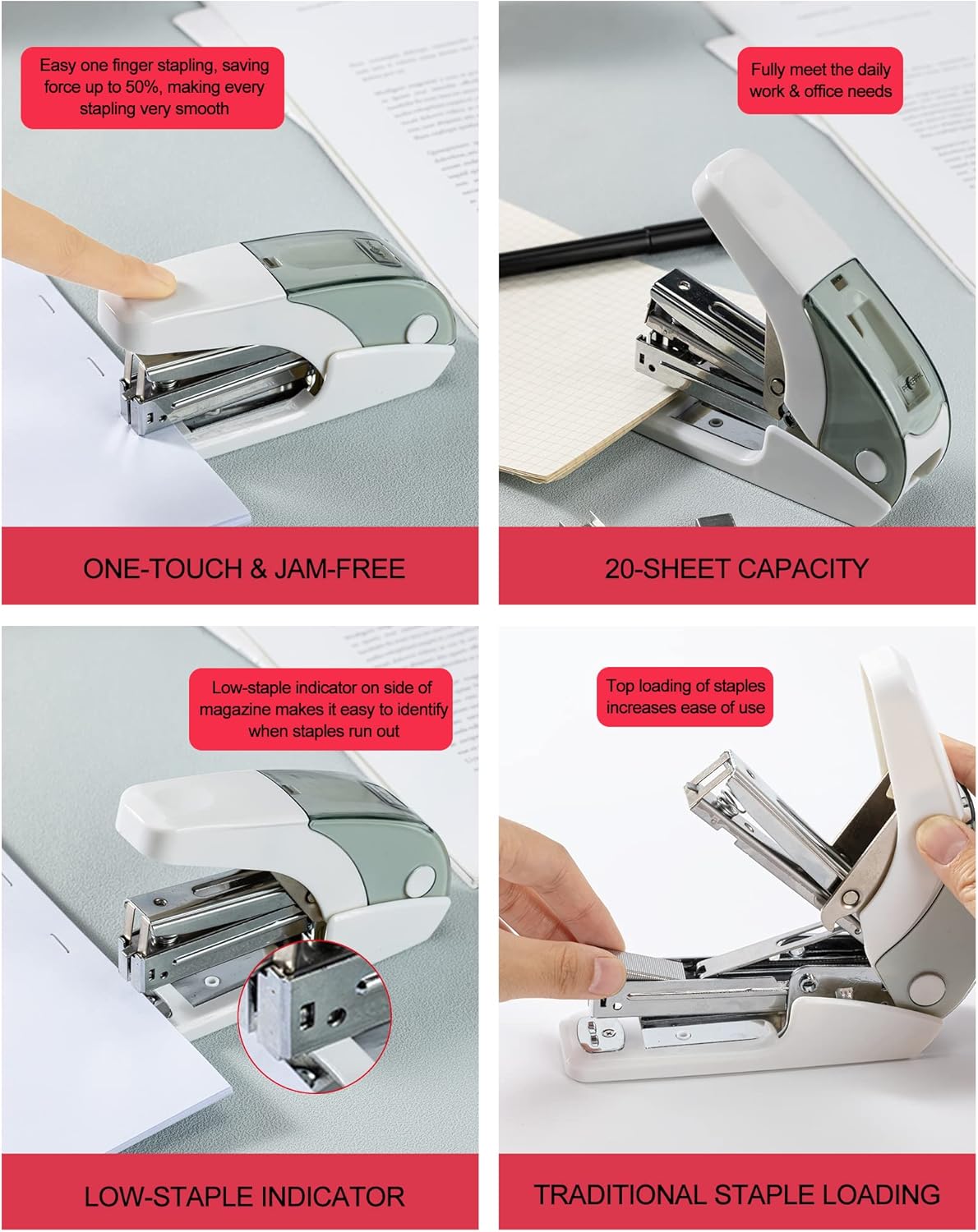 Effortless Standard Stapler Se - Stapler Half Strip avaliação e preço