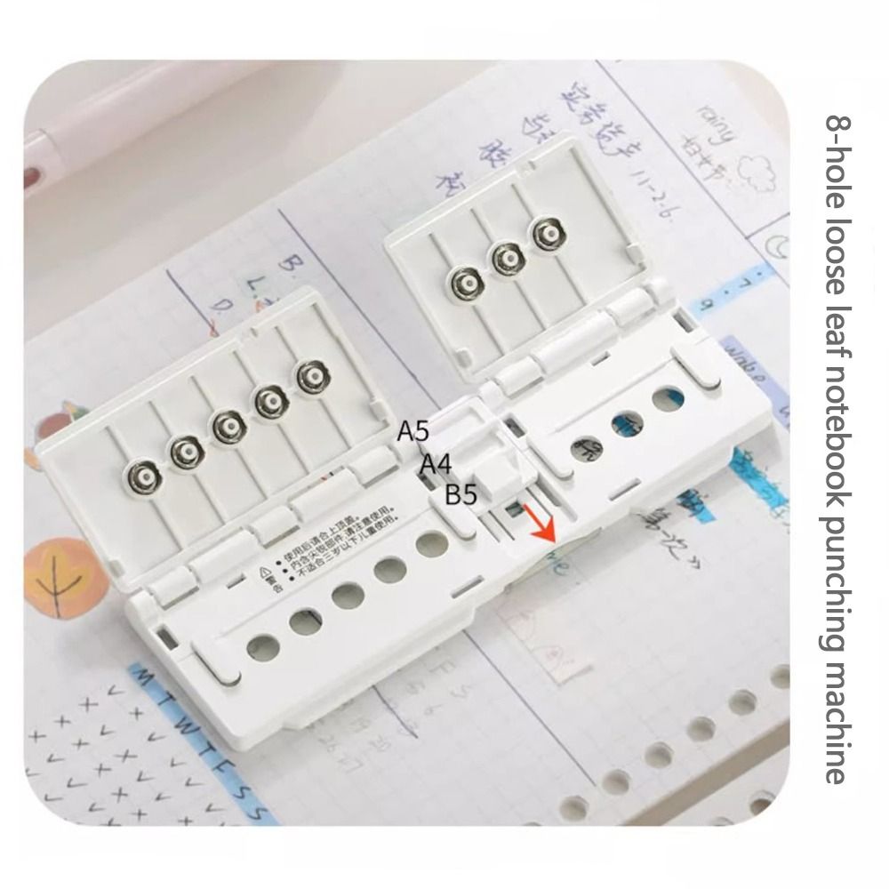 High Quality 8 Holes Hole Punc - Binder A4 Lever avaliação e preço