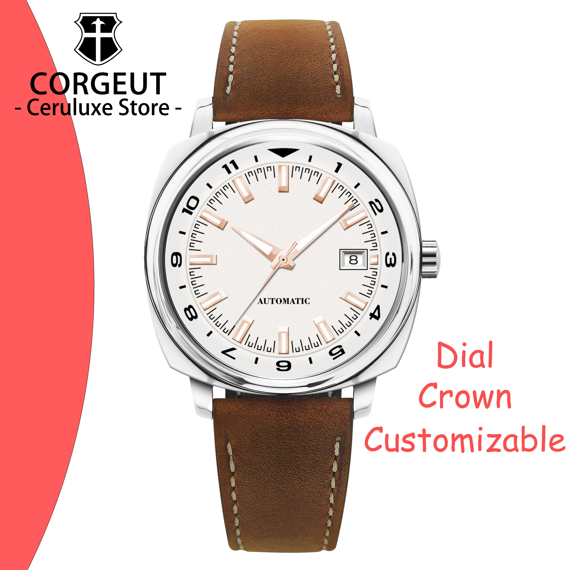 CUSTOM 42MM Stainless Steel Sa - Paper Weight Crystal avaliação e preço