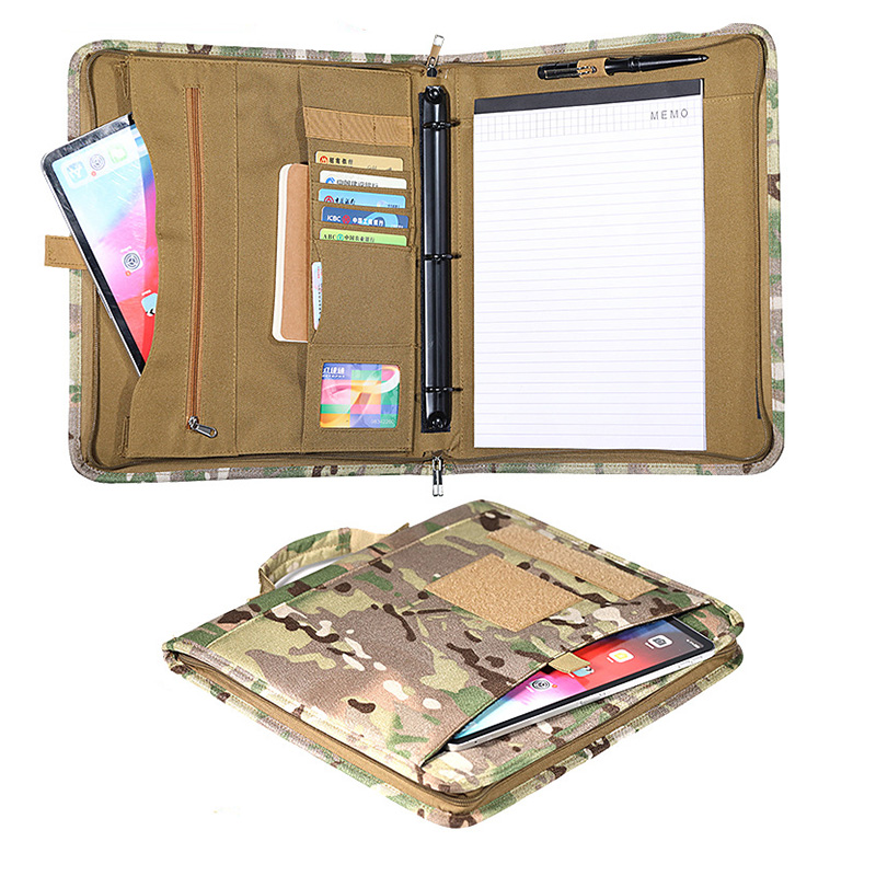 Tactical Outdoor Padfolio Ring - Binder A4 Lever avaliação e preço