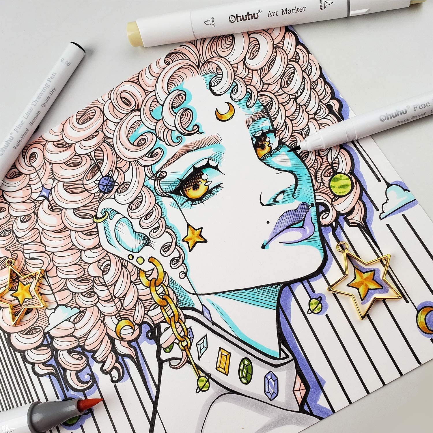 Ohuhu Micro Pen Fineliner Draw - Correction Pen Fine avaliação e preço