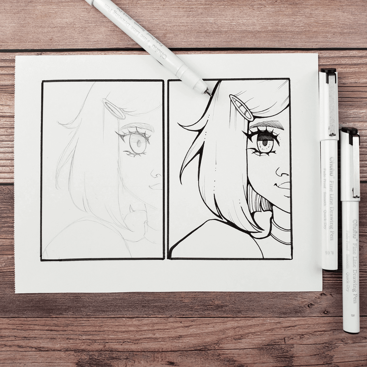 Ohuhu Micro Pen Fineliner Draw - Correction Pen Fine avaliação e preço