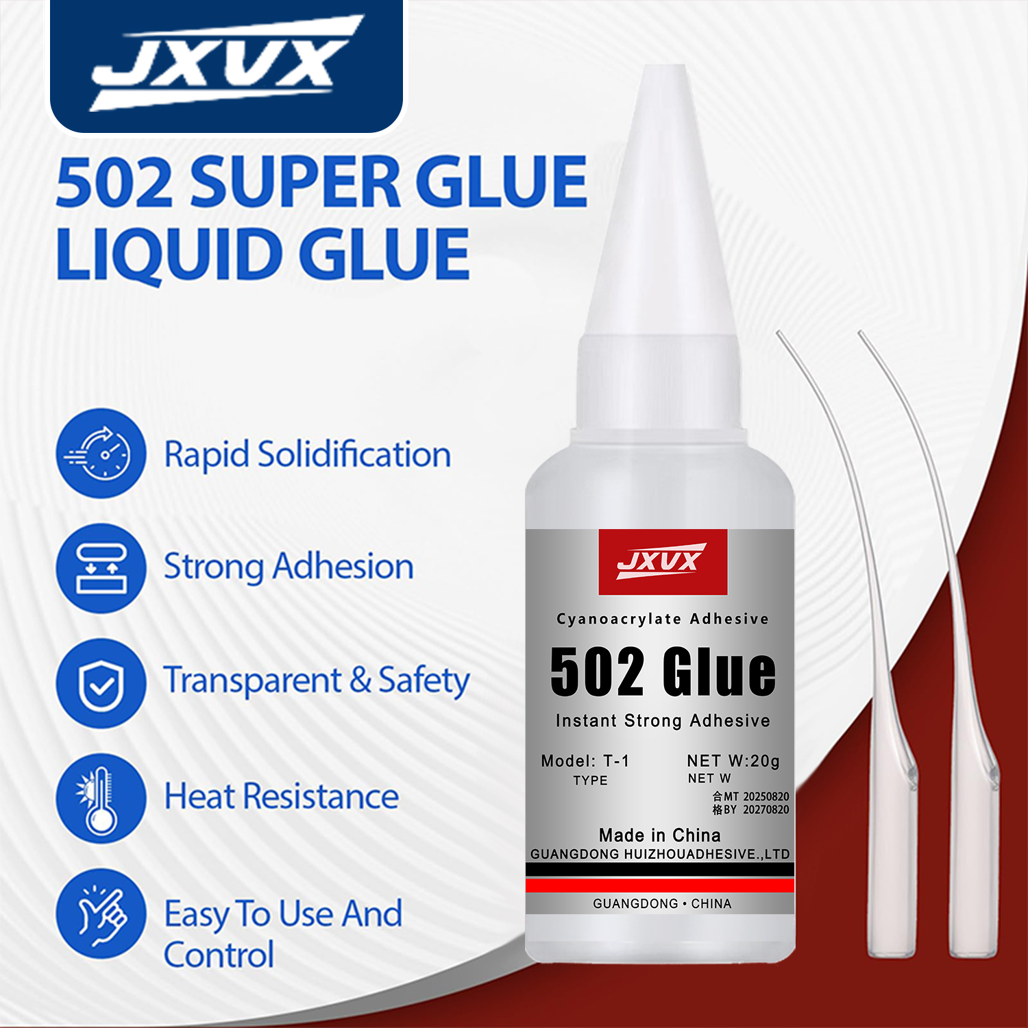 Net Weight 20g 502 Super Glue  - Book Weight Glass avaliação e preço
