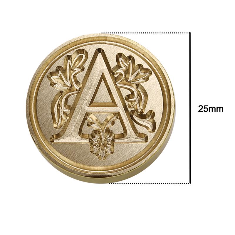 A-Z Vintage Sealed Wax Stamp H - Wax Seal Stamp Set avaliação e preço