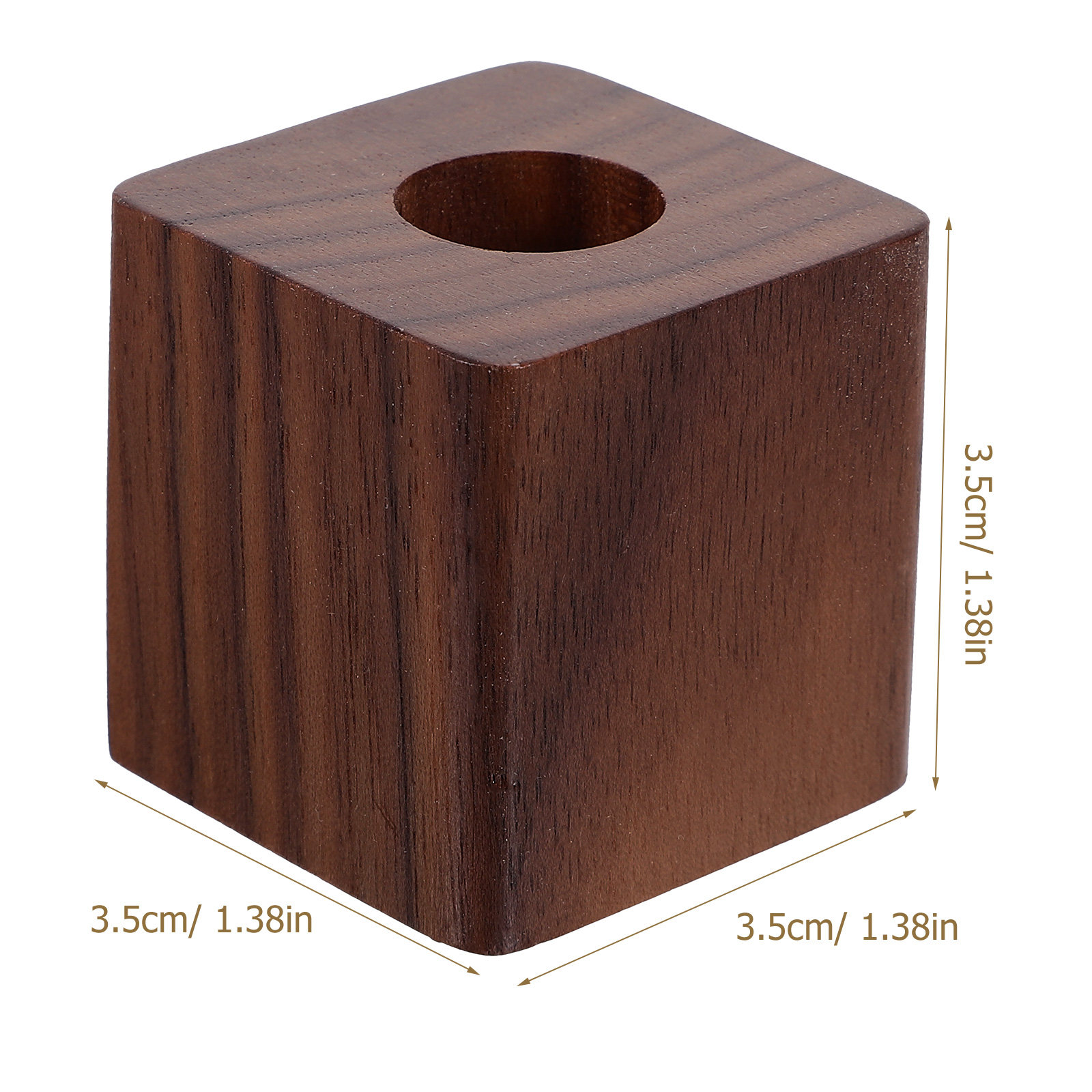 Single Wood Pen Holder Walnut  - Pen Rest Single avaliação e preço