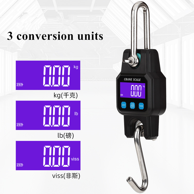 300kg/50g Bluetooth Crane Scal - Tape Dispenser Weighted avaliação e preço