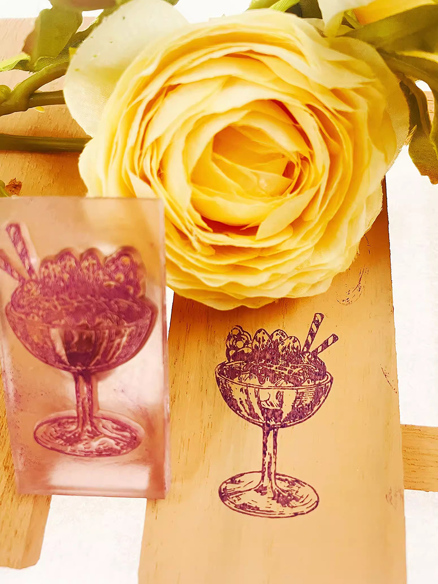 Private Customized Seal Stamp  - Rubber Date Stamp avaliação e preço