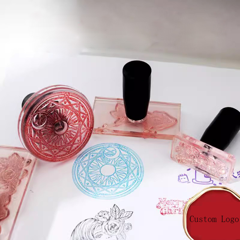 Private Customized Seal Stamp  - Rubber Date Stamp avaliação e preço