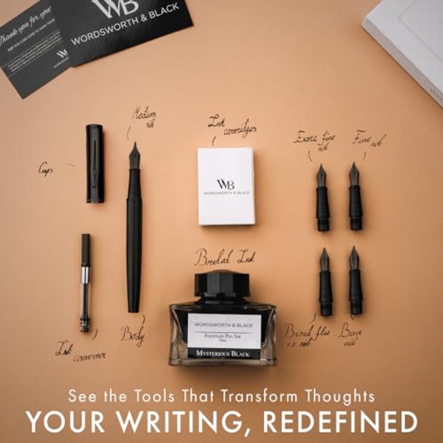 Fountain Pen Gift Set, Include - Fountain Pen Bottled Ink avaliação e preço
