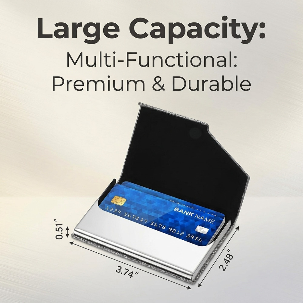 95*63mm Business Card Holder w - Index Card Holder avaliação e preço