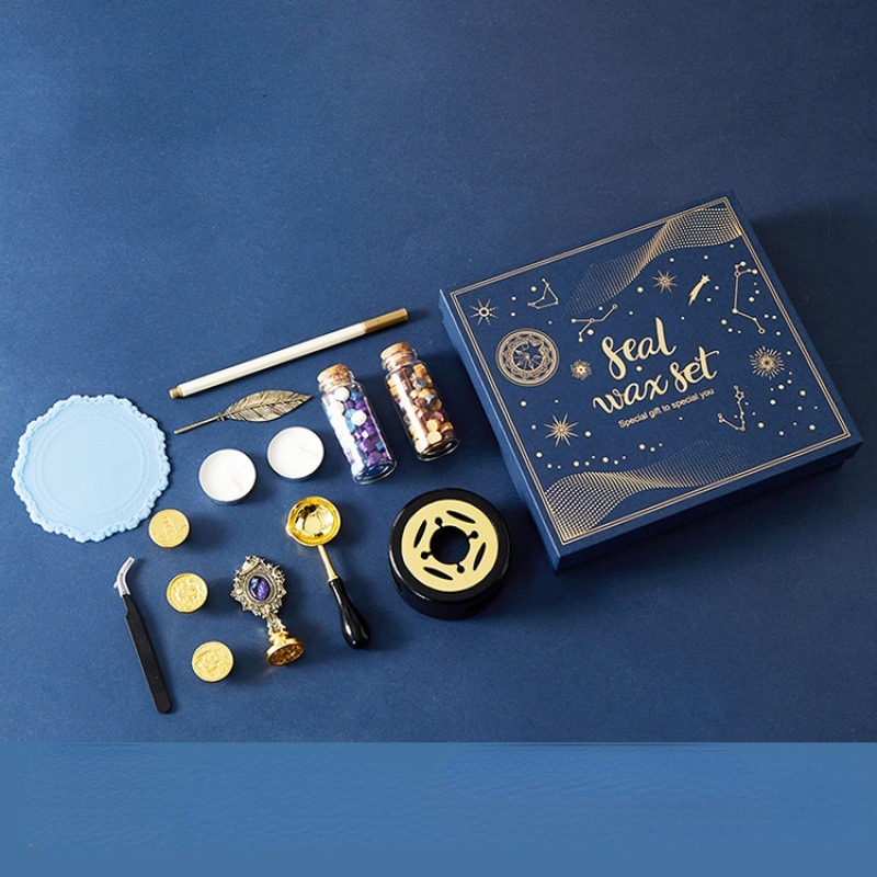 Starry Fire Lacquer Stamp Set  - Wax Seal Stamp Set avaliação e preço