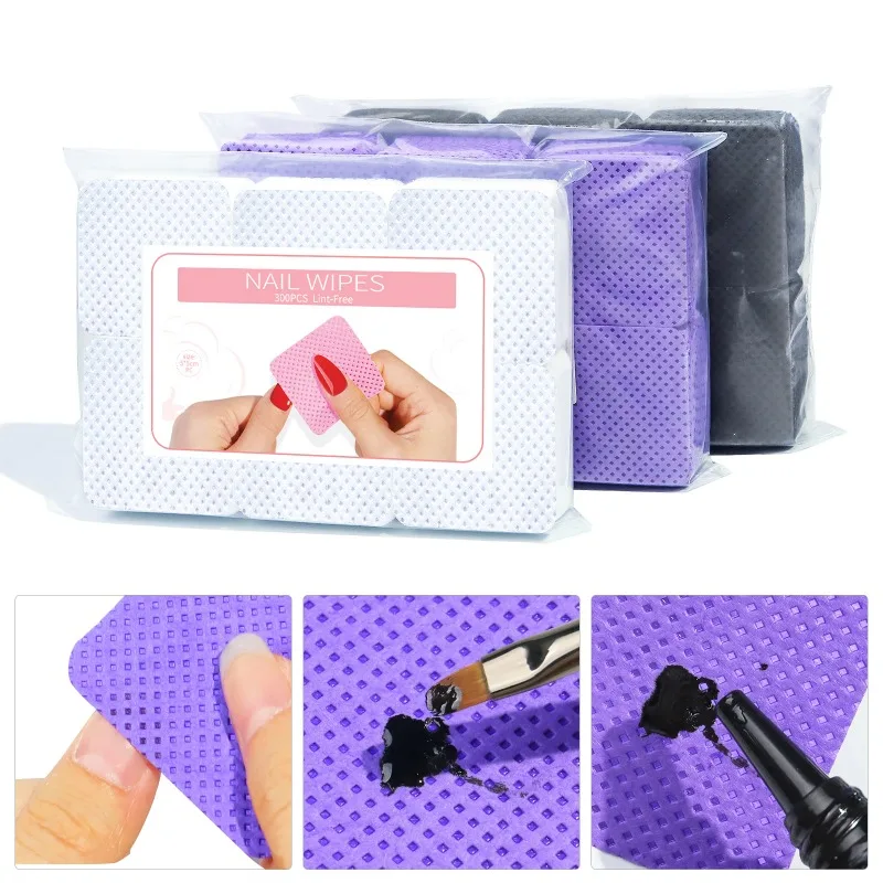 100pcs/Pack Lint-free Nail Pol - Gel Refill Pack avaliação e preço