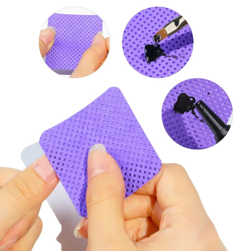 100pcs/Pack Lint-free Nail Pol - Gel Refill Pack avaliação e preço