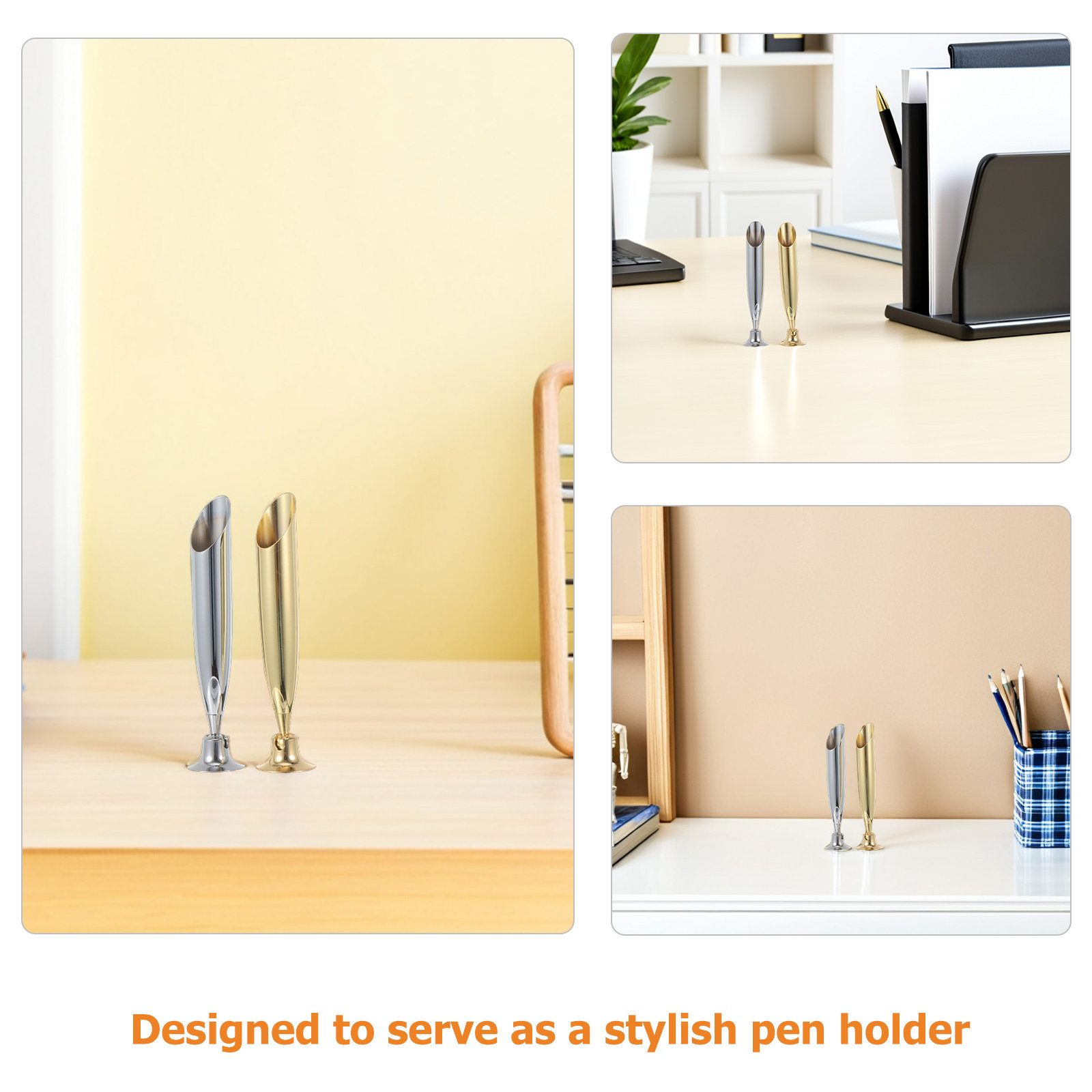 3Pcs Metal Single Pen Stand Ho - Pen Rest Single avaliação e preço